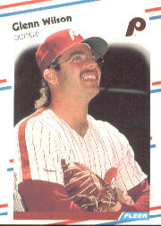 1988 Fleer Baseball Cards      320     Glenn Wilson